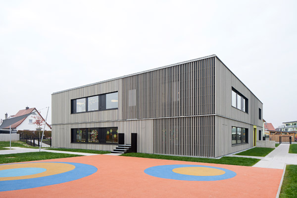 Kindertagesstätte St. Laurentius, Teilnehmer HolzbauPlus 2020 (Bildquelle: Stefan Müller Naumann)